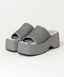 「ODETTE E ODILE」 ミュール S ブルー レディースの画像3