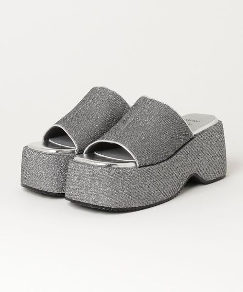 「ODETTE E ODILE」 ミュール S ブルー レディースの画像3