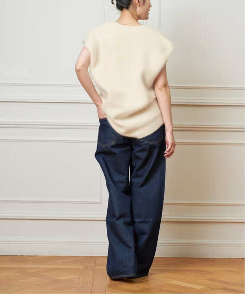 IENA LA BOUCLE（イエナラブークル） ベスト ジレ ファーニットベスト