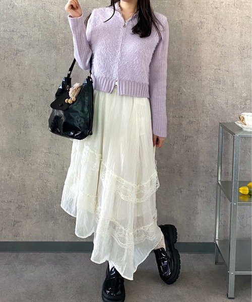 ✨セカンドルーツ✨ ハイネックニット レディース ふんわり シャギー ニット 楽天市場】シャギーニット レディース セーター 冬 春 ニット 長袖