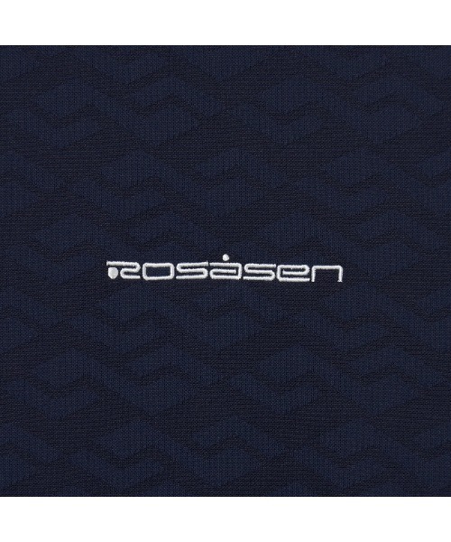 Rosasen（ロサーセン） シャツ 「Rosasen/GOLF」幾何学柄 ジャカード
