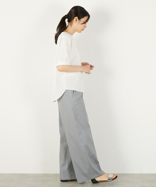 「MELROSE claire」 半袖ブラウス FREE レモンイエロー レディース_画像6