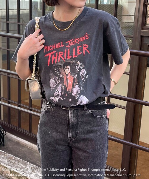 「GOOD ROCK SPEED」 半袖Tシャツ FREE チャコールグレー レディース_画像6