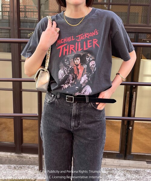 「GOOD ROCK SPEED」 半袖Tシャツ FREE チャコールグレー レディース_画像9