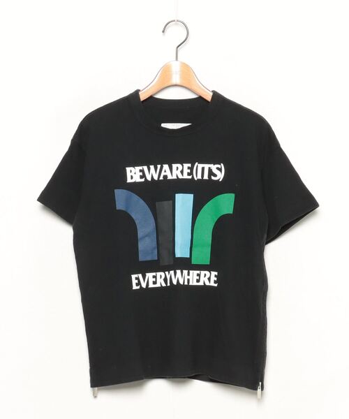 sacai（サカイ） 半袖Tシャツ 1 ブラック レディース : ZOZOTOWN Yahoo