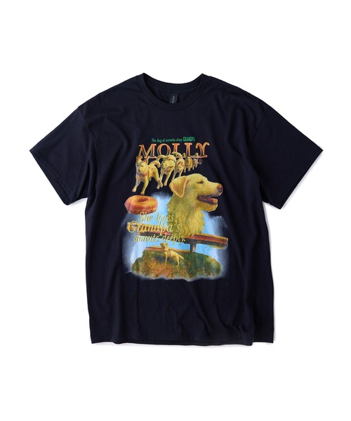 M TO R（ムウトアール） tシャツ 半袖 「GRANDPA」別注 MOLLY DOG 半袖
