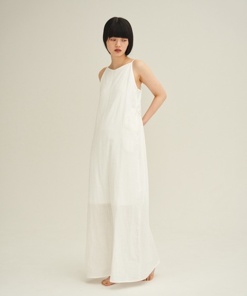 ENOF 「ENOF」 キャミソールワンピース M ブラック レディース