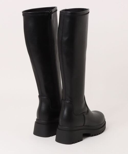 購*︎様 黒 厚底 ロングブーツ Honeys（ハニーズ） ブーツ 厚底ロングブーツ レディース : ZOZOTOWN