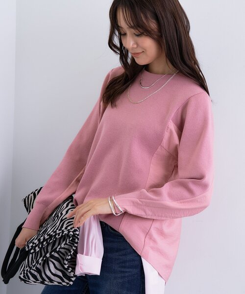 (専用)INDIVI セーター➕ピンクINDIVI INDIVI（インディヴィ） ニット セーター 「洗える／選べる8色」トーン