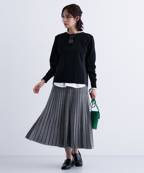 ◆a's様おまとめです◆インディヴィ☆ボーダーニット size38 INDIVI（インディヴィ）の「◇【Oggi 11月号掲載/滝沢カレンさん着用