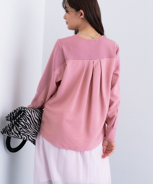 INDIVI（インディヴィ） ニット セーター 「洗える／選べる8色」トーン