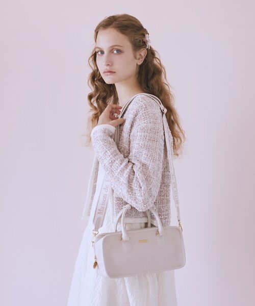 Maison de FLEUR（メゾンドフルール） ショルダーバッグ バッグ ピンク