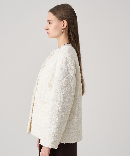 ANAYI（アナイ） コート アウター フラッグツイードキルティングコート