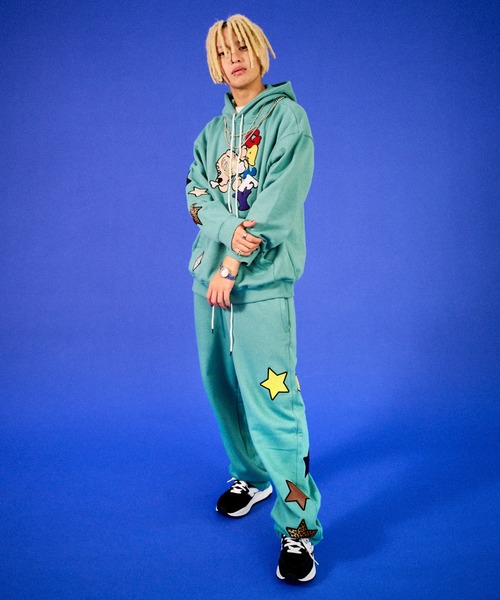 GALFY 「GALFY」 セットアップ X-LARGE グリーン メンズ : ZOZOTOWN