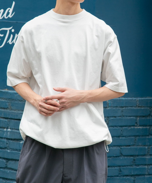 「FORK&SPOON」 半袖Tシャツ 5 ブラック メンズ_画像2