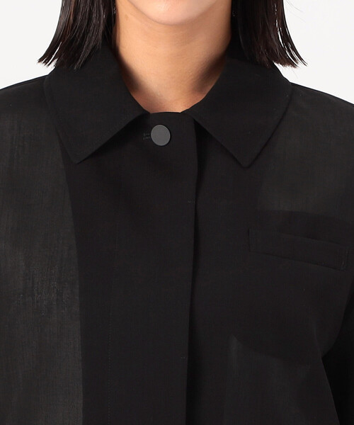 COMME CA（コムサ） ブルゾン アウター シアートリアセオーガンジー