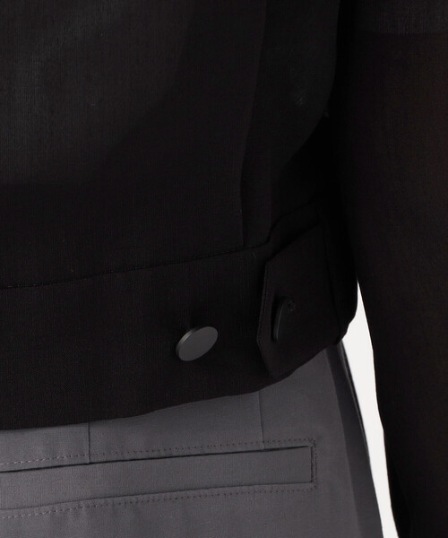 COMME CA（コムサ） ブルゾン アウター シアートリアセオーガンジー