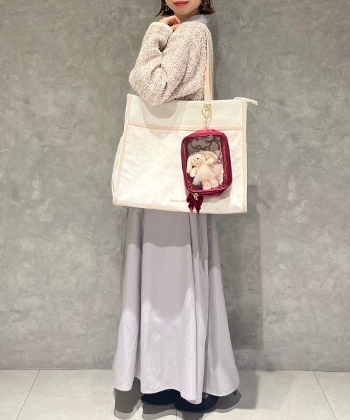 Maison de FLEUR（メゾンドフルール） トートバッグ リボンプリント