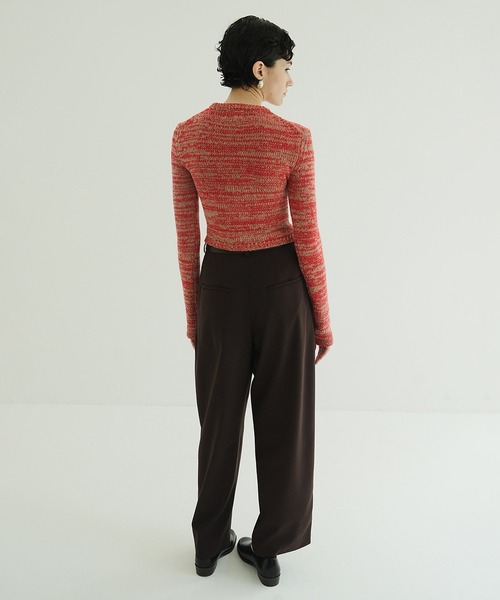 CLANE（クラネ） ニット セーター COTTON SHORT KNIT TOPS レディース