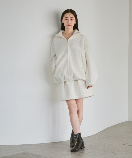 A part by（アパートバイ） スカート 「セットアップ対応」ブラッシュ