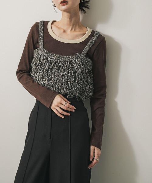 SENSE OF PLACE by URBAN RESEARCH tシャツ ラウンドネックリブTシャツ