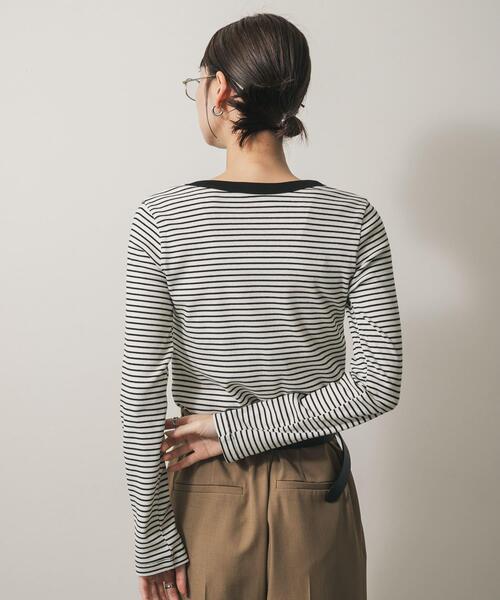 SENSE OF PLACE by URBAN RESEARCH tシャツ ラウンドネックリブTシャツ