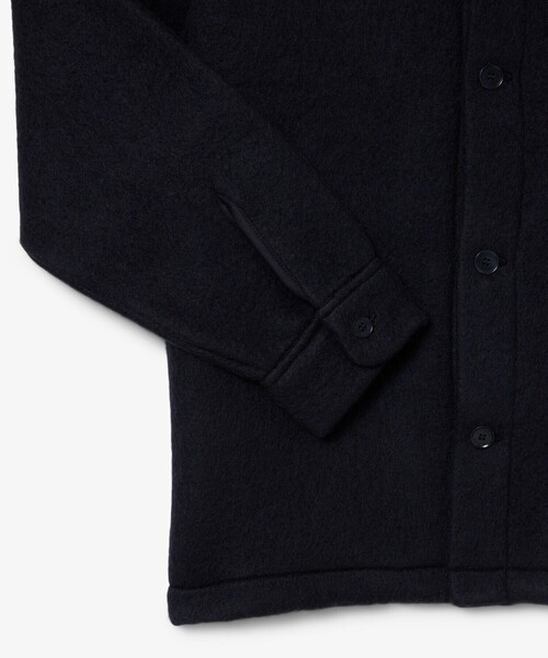 LACOSTE（ラコステ） シャツ ウールブレンドフェルトオーバーサイズ