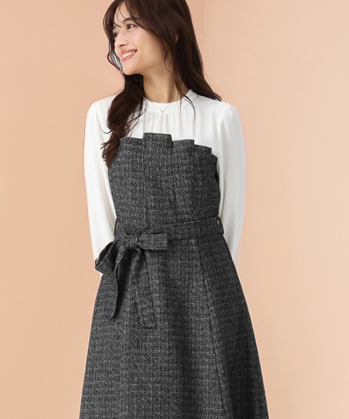 MISCH MASCH（ミッシュマッシュ） ワンピース 2025秋冬新作 ビスチェ風