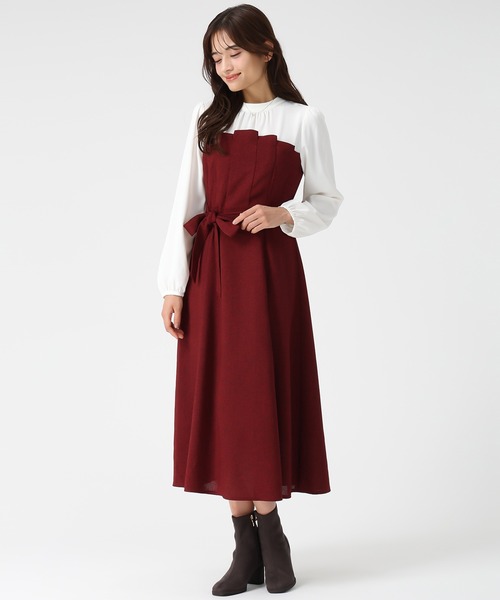 MISCH MASCH（ミッシュマッシュ） ワンピース 2025秋冬新作 ビスチェ風