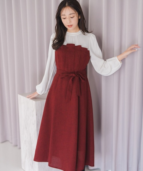MISCH MASCH（ミッシュマッシュ） ワンピース 2025秋冬新作 ビスチェ風