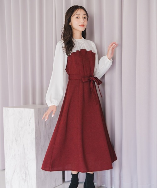 MISCH MASCH（ミッシュマッシュ） ワンピース 2025秋冬新作 ビスチェ風