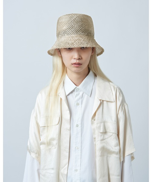 「La Maison de Lyllis」 ストローハット 57cm ナチュラル レディース_画像2
