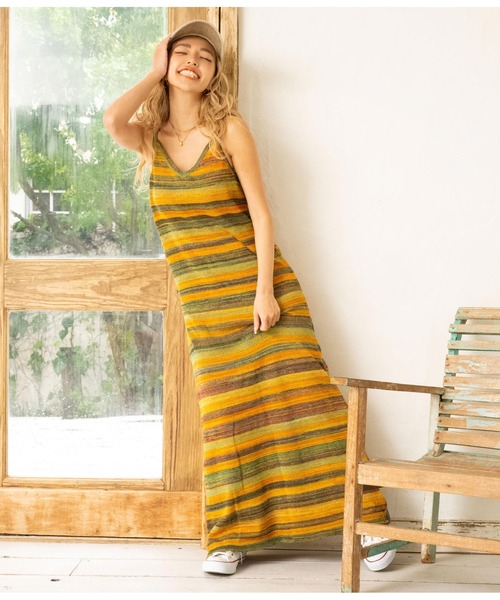 「anap mimpi」 キャミソールワンピース FREE ピンク レディース_画像9