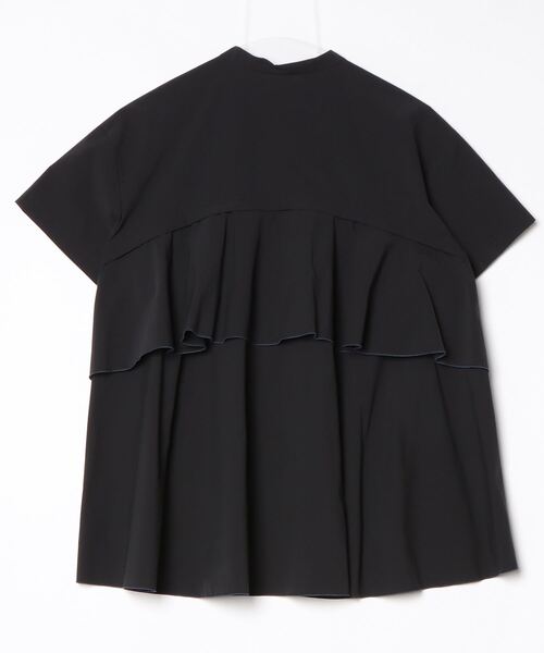 「UNITED ARROWS」 半袖ブラウス - ブラック レディースの画像