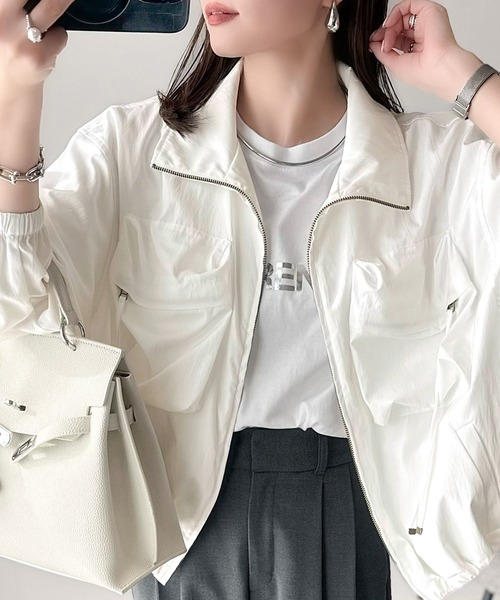 「classicalelf」 ブルゾン SMALL チャコール レディース_画像2