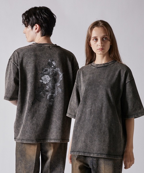 「CLEL」 半袖Tシャツ S グレー メンズ_画像3