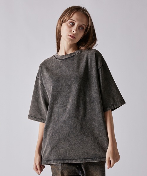 「CLEL」 半袖Tシャツ S グレー メンズ_画像5