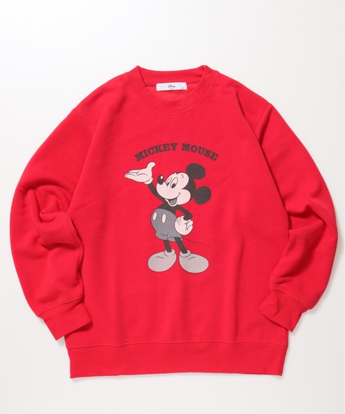 く*ん様 WALTDISNEYディズニー ミッキー裏起毛トレーナー【超美品】3/ Disney（ディズニー） トレーナー スウェット 「DISNEY/ディズニー