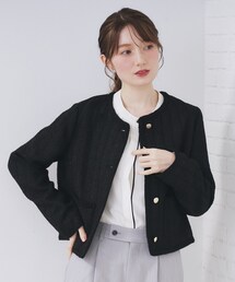 index（インデックス） ジャケット ノーカラージャケット ファンシー