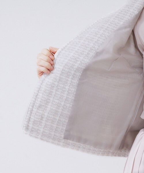 index（インデックス） ジャケット ノーカラージャケット ファンシー