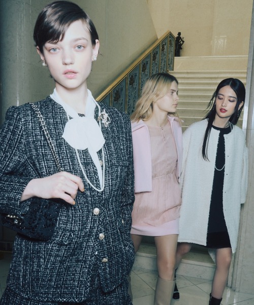 CELFORD（セルフォード） ノーカラージャケット 36 ピンク レディース