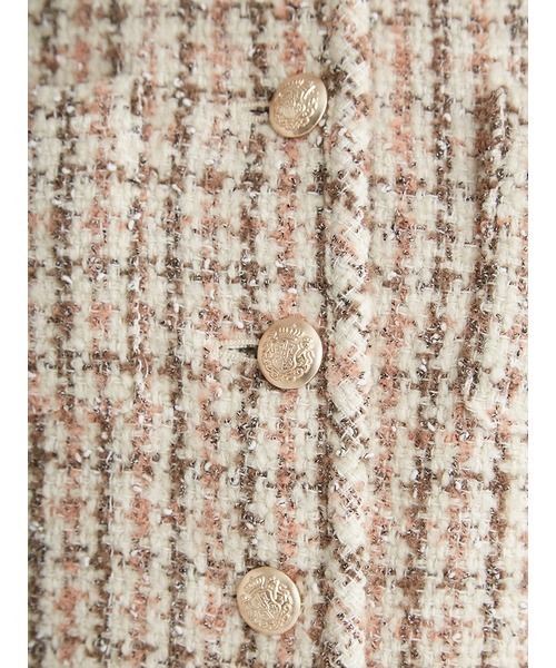 CELFORD（セルフォード） ノーカラージャケット 36 ピンク レディース