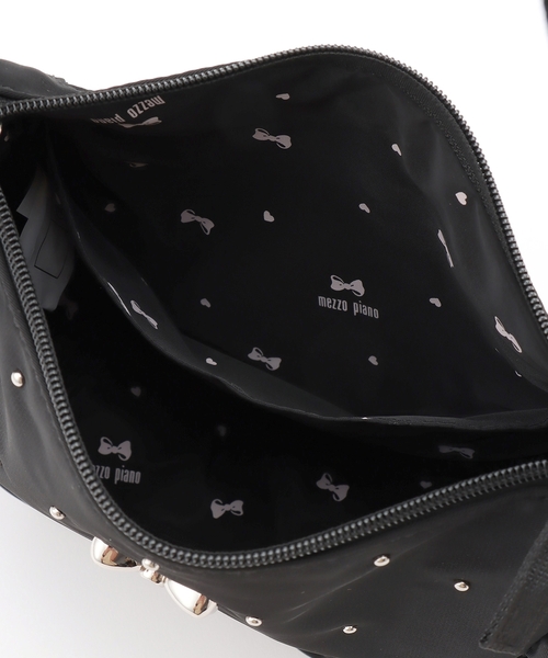 mezzo piano ショルダー ショルダーバッグ フリルショルダーバッグ