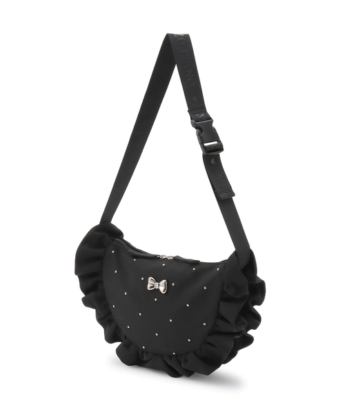 mezzo piano ショルダー ショルダーバッグ フリルショルダーバッグ