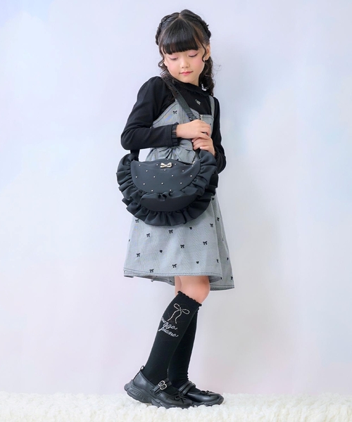 メゾピアノ　ショルダーバッグ mezzo piano ショルダー ショルダーバッグ フリルショルダーバッグ