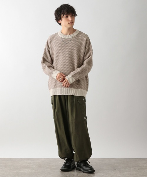 「RAGEBLUE」 長袖ニット MEDIUM ホワイト系その他 メンズ_画像2