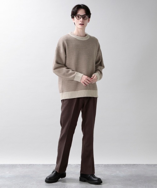 「RAGEBLUE」 長袖ニット MEDIUM ホワイト系その他 メンズ_画像3