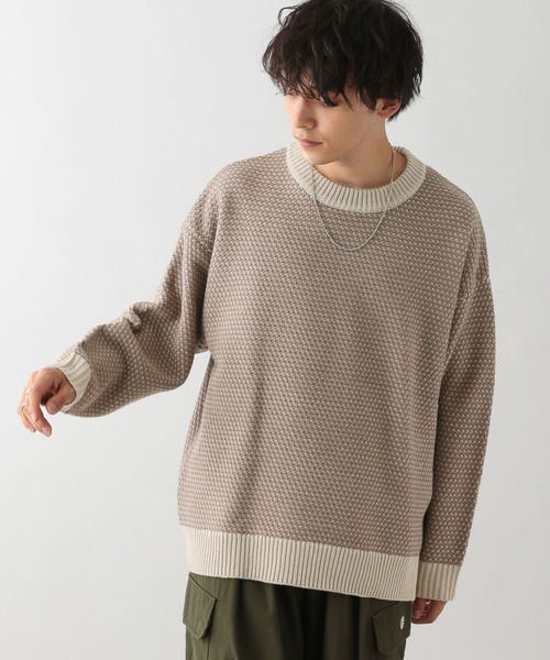 「RAGEBLUE」 長袖ニット MEDIUM ホワイト系その他 メンズ_画像8