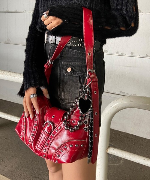 non-hedge（ノンヘッジ） キーホルダー ハートモチーフチャーム