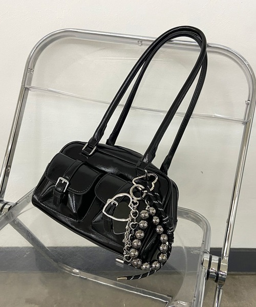 non-hedge（ノンヘッジ） キーホルダー ハートモチーフチャーム